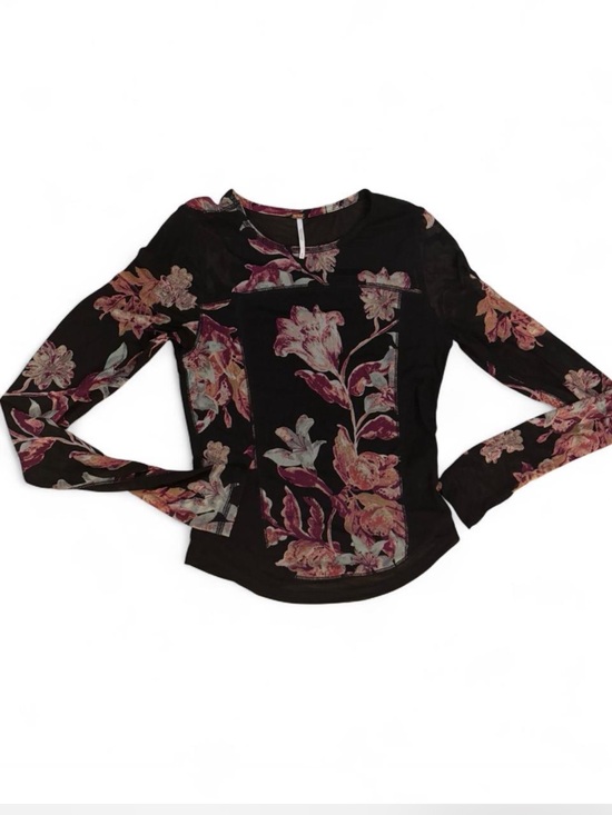Free People Tops - Free people Betty’s garden  Floral Long-Sleeve sheer  Women's Top